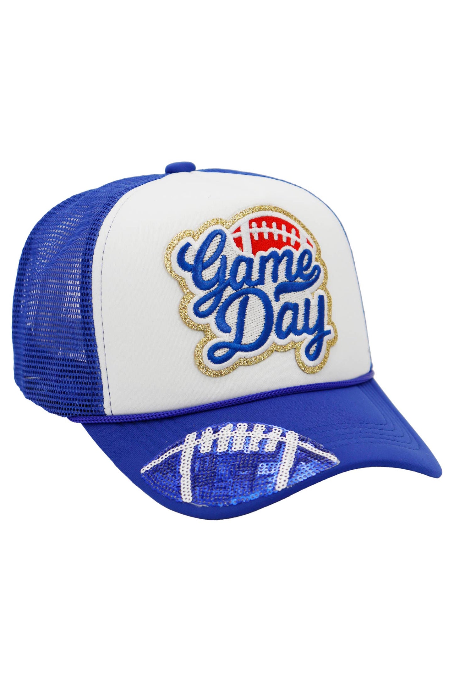 Football Gameday Patch Sponge Trucker Hat
