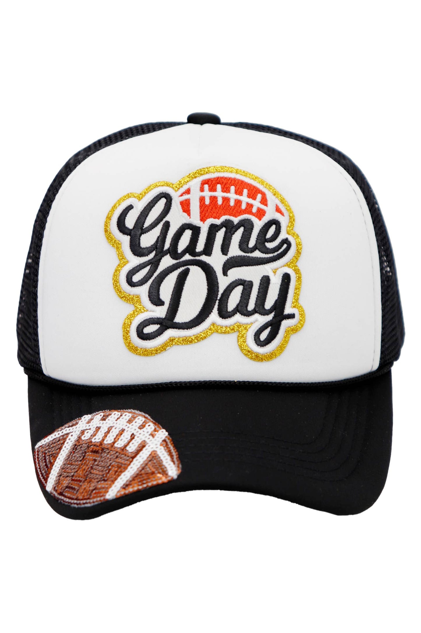 Football Gameday Patch Sponge Trucker Hat