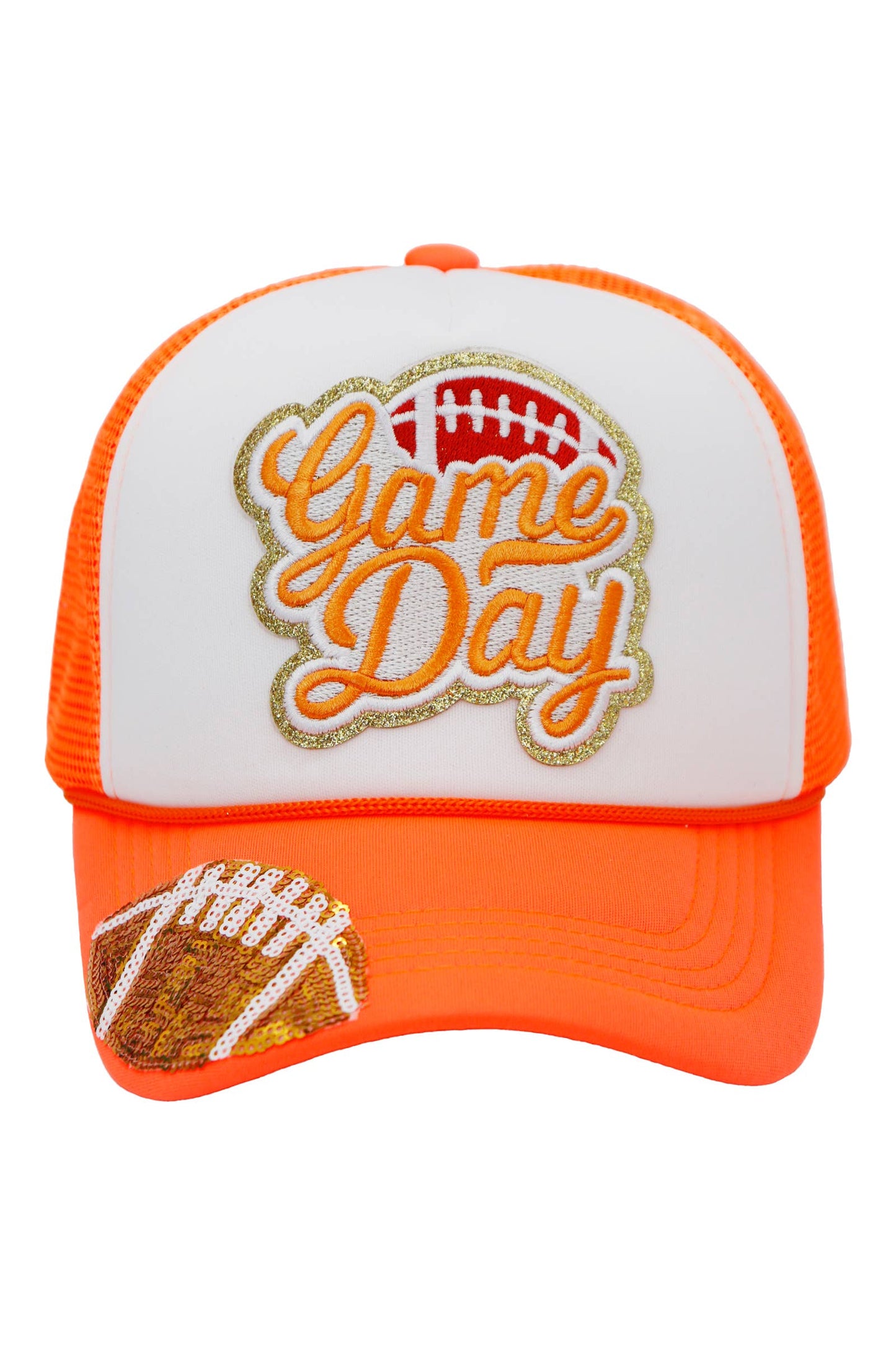 Football Gameday Patch Sponge Trucker Hat