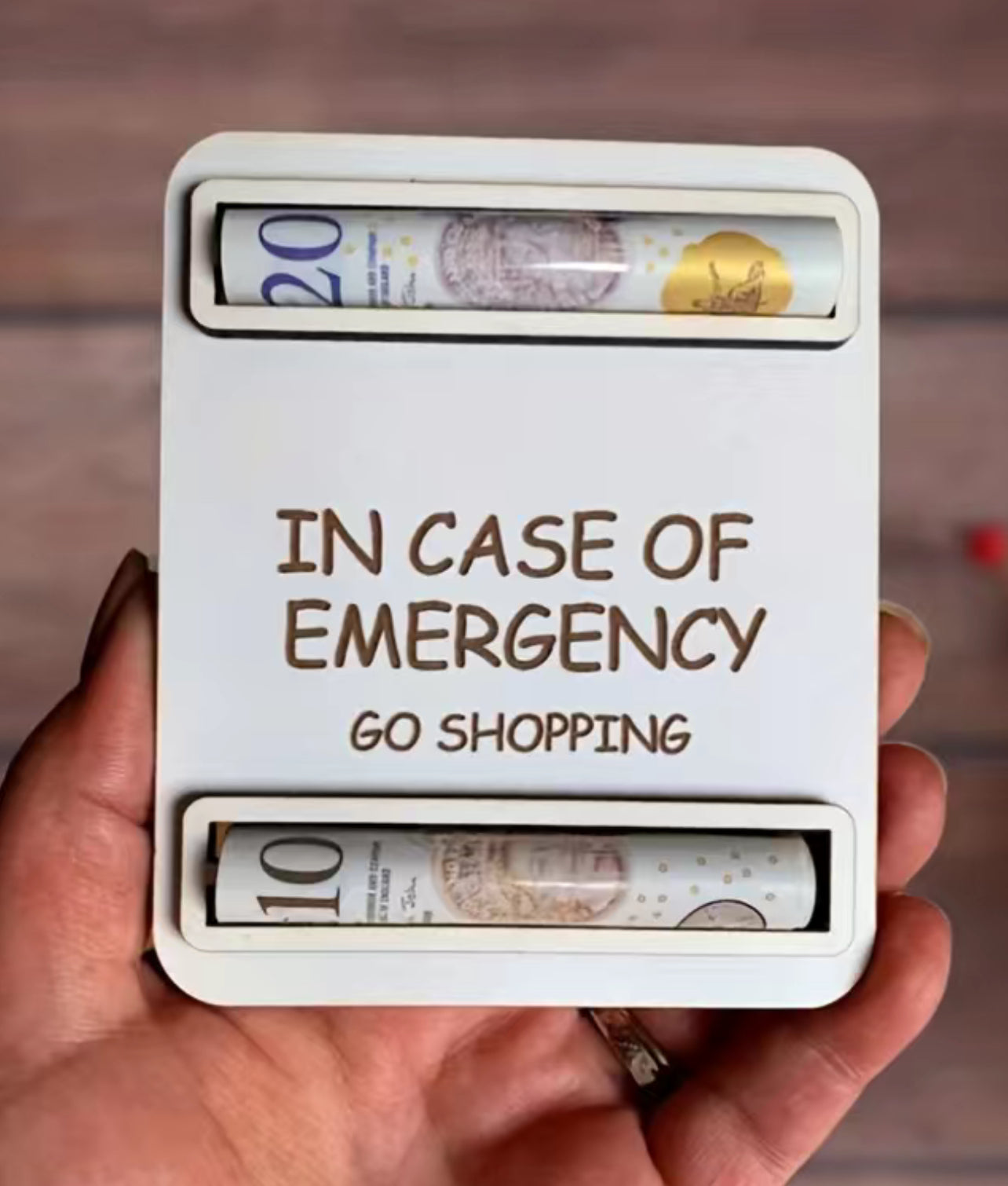 Go Shopping *Cash Gift* Ornament