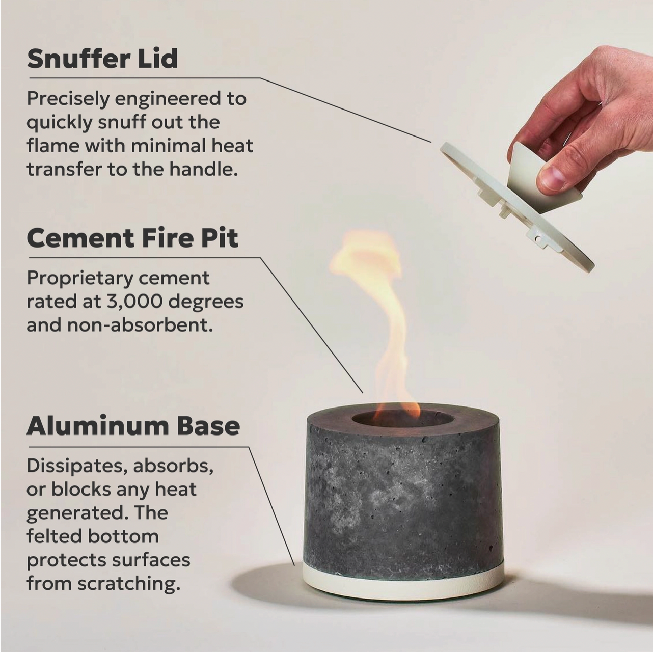 Flikrfire® Table Top Fireplace