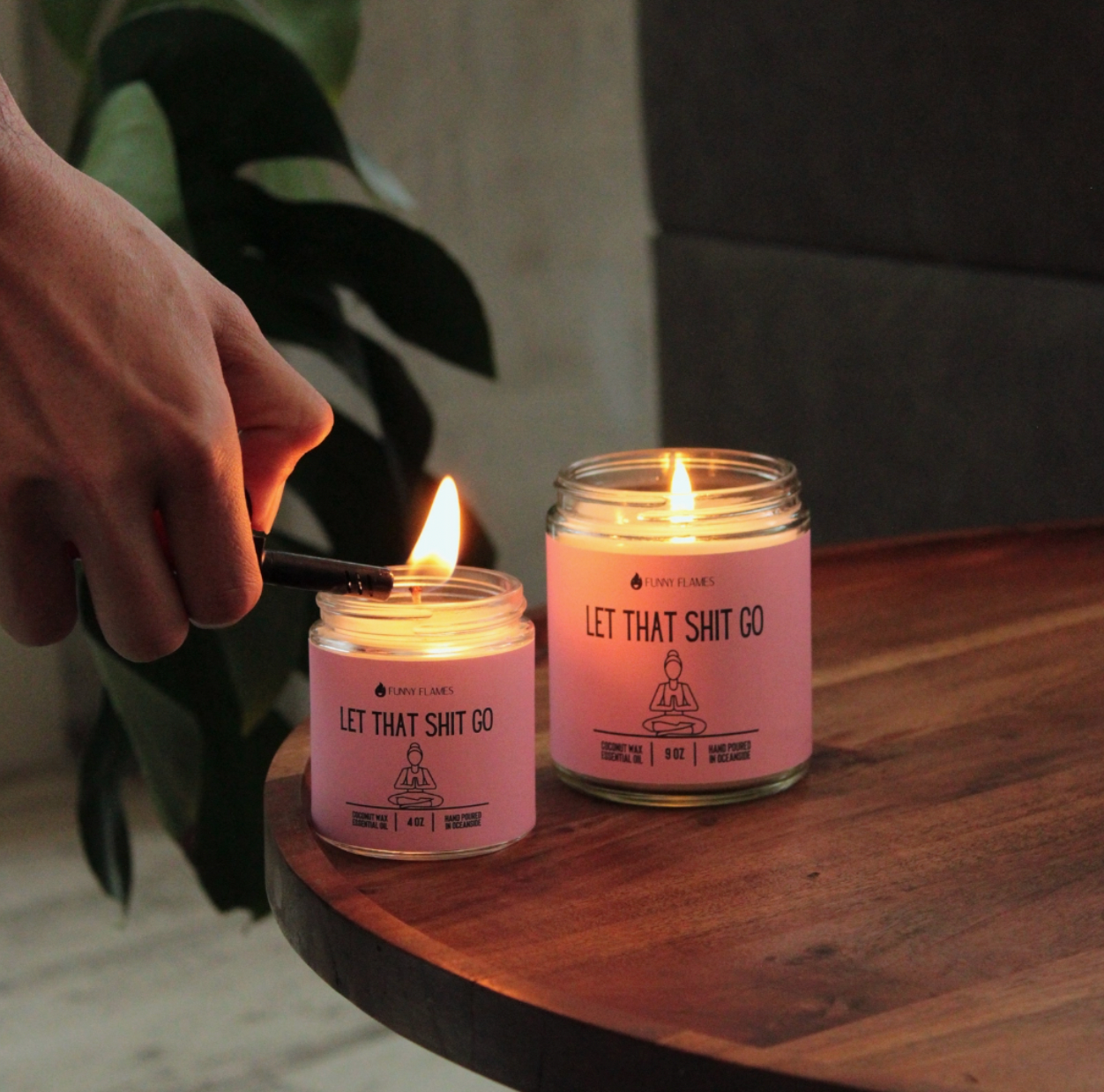 Let That Sh*t Go Funny Candle