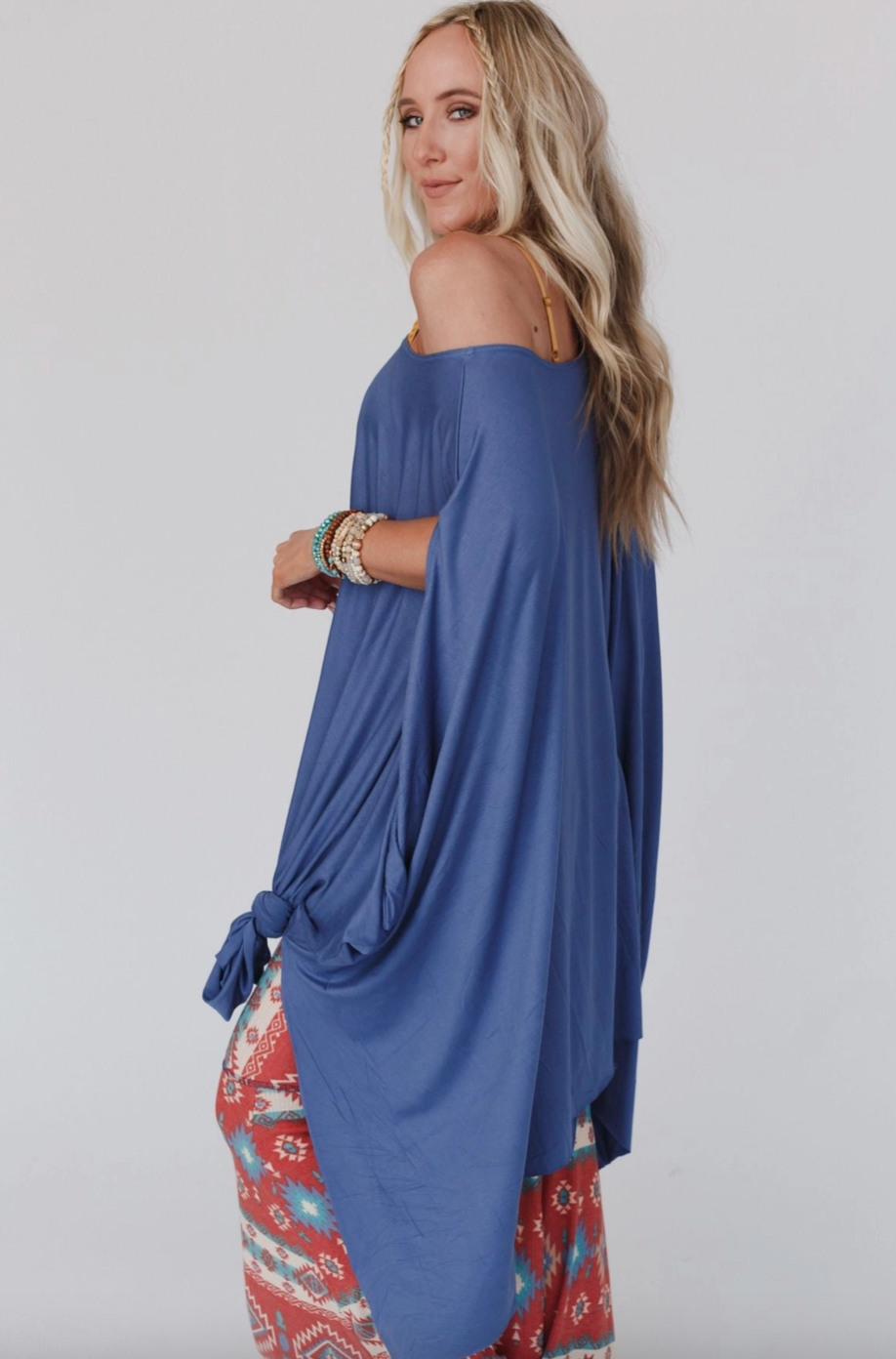 The Wren Tunic - Deep Denim