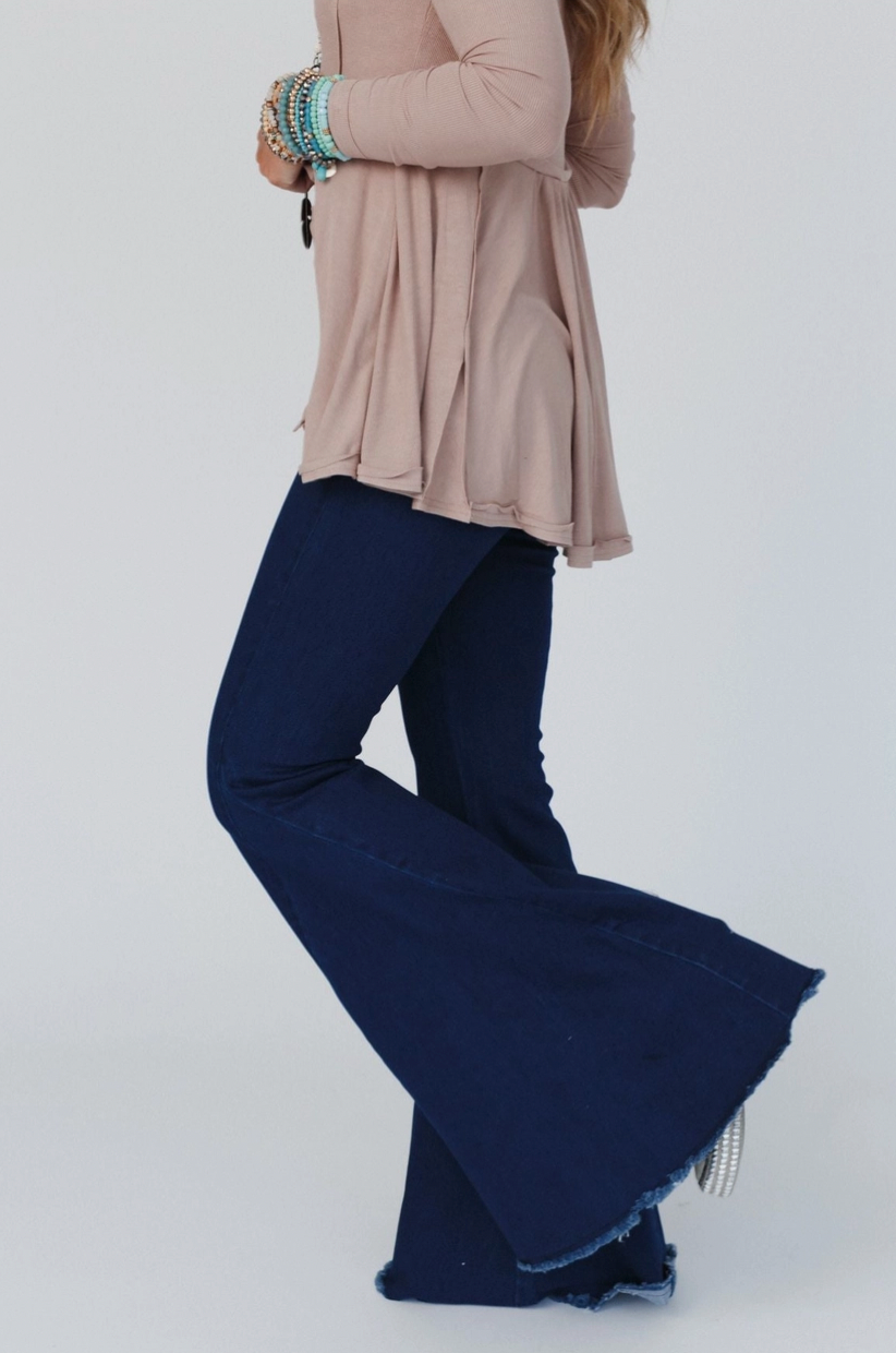 The Signature Flare - Dark Denim