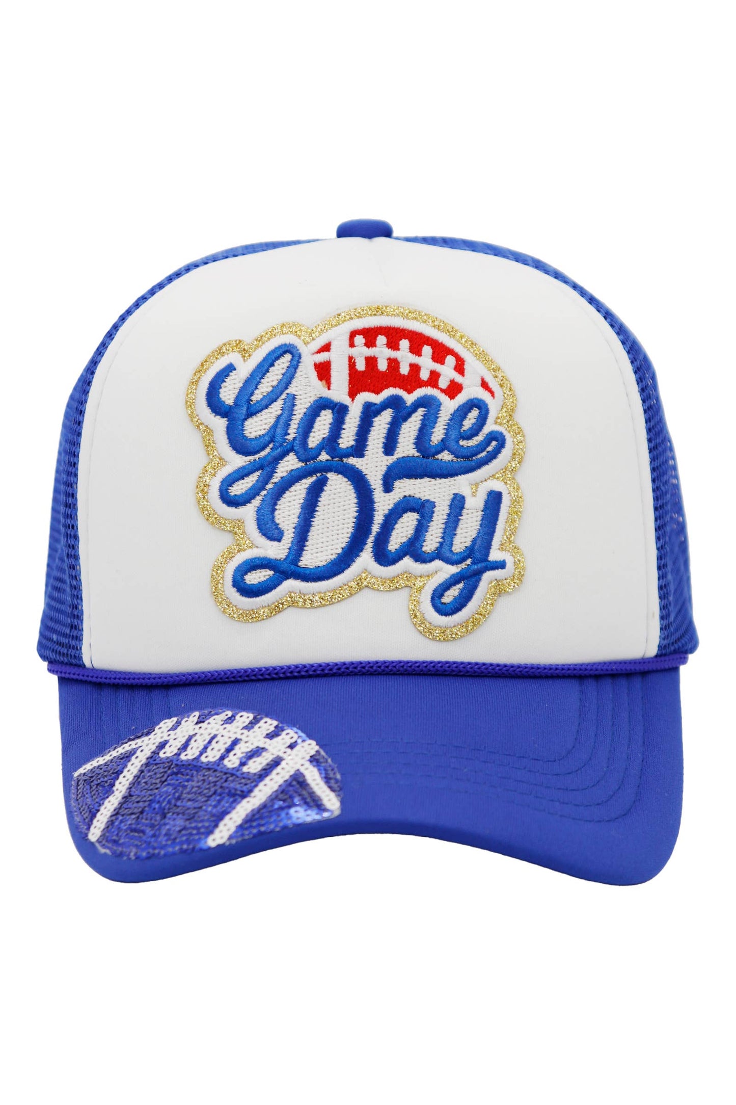 Football Gameday Patch Sponge Trucker Hat