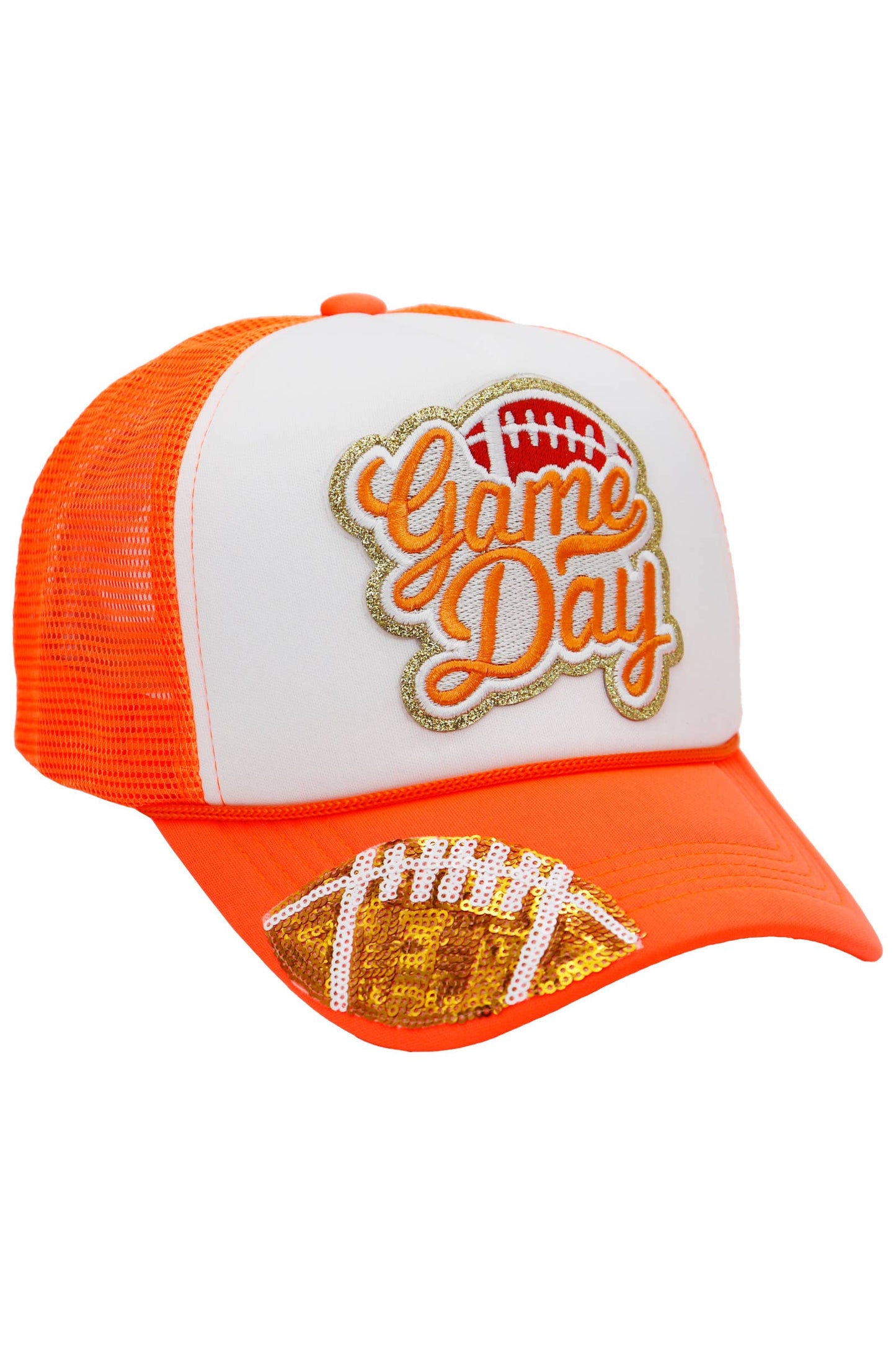 Football Gameday Patch Sponge Trucker Hat
