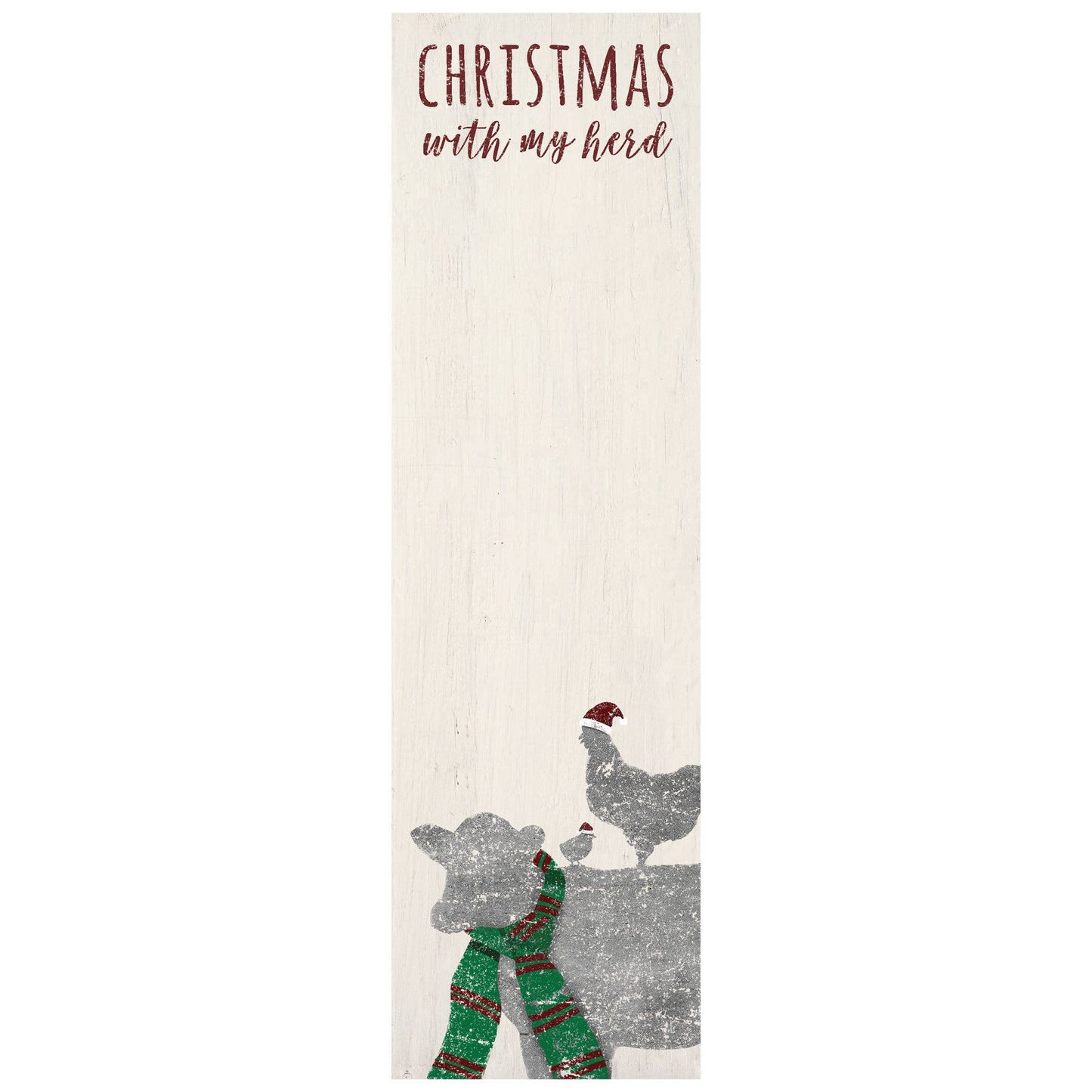 Christmas With My Herd Notepad